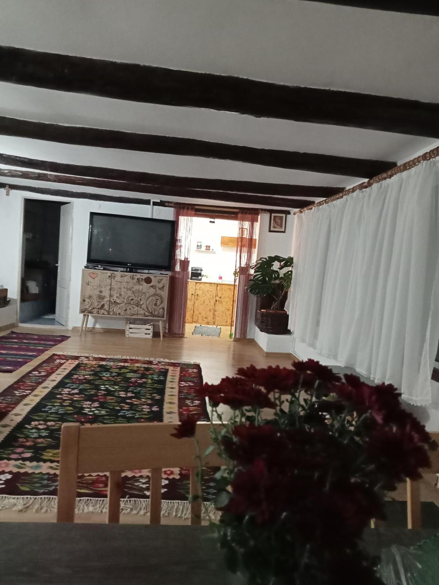 Casuta Din Deal Vaideeni Esterno foto